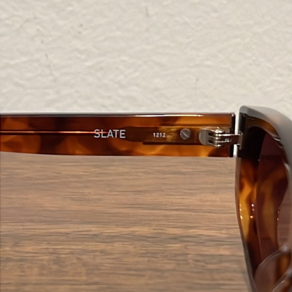 Quay X Guizio Slate Cat Eye Sunglasses in Brown Tort & Dark Brown - Picture 6 of 9